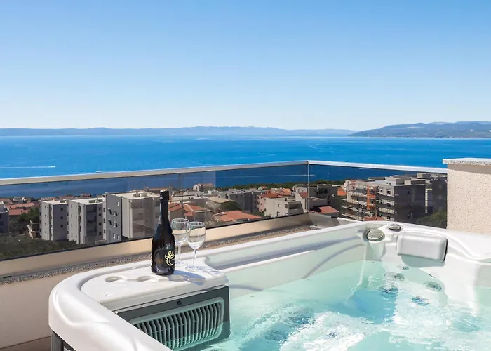 La Adriatique Penthouse 马卡尔斯卡